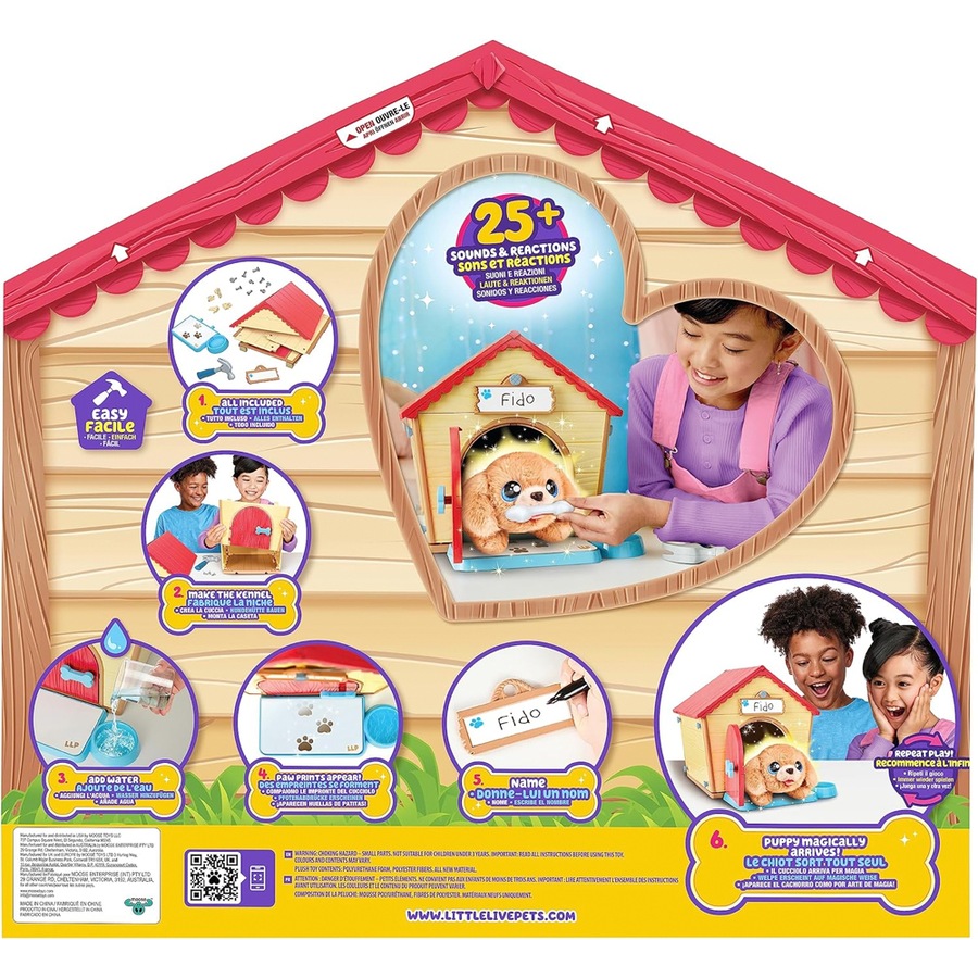 Little Live Pets My Puppy's Home Kids/Childrens Toy Interactive Playset 5y+