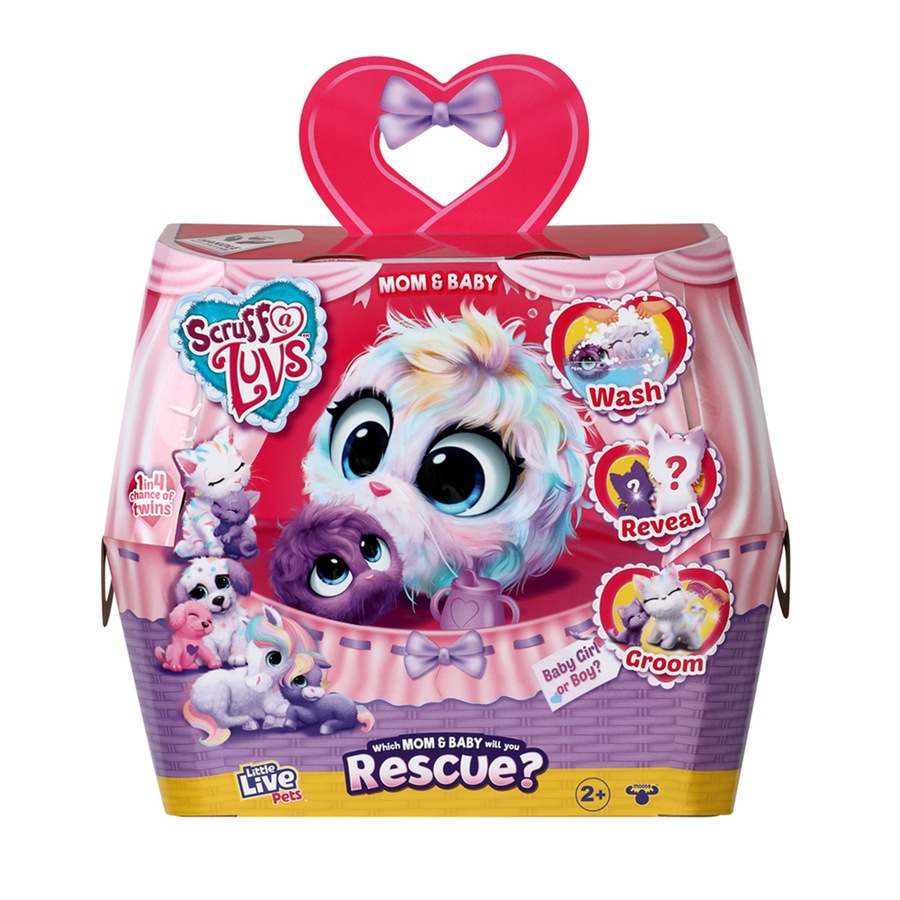 Little Live Pets Scruff-A-Luvs Mom & Baby Children/Kids Mystery Plush Toy 2y+