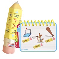 Little Tikes 100 Words Spell & Spin Pencil/Notebook Kids Educational Toy 3y+