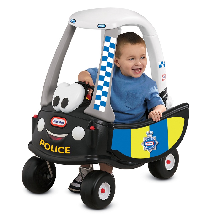 Little Tikes 73cm Patrol Police Car Push/Kick Ride On Toy Kids/Children 18m+