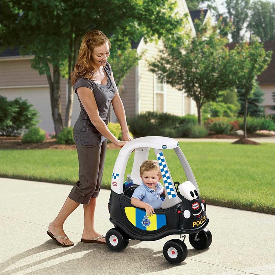 Little Tikes 73cm Patrol Police Car Push/Kick Ride On Toy Kids/Children 18m+