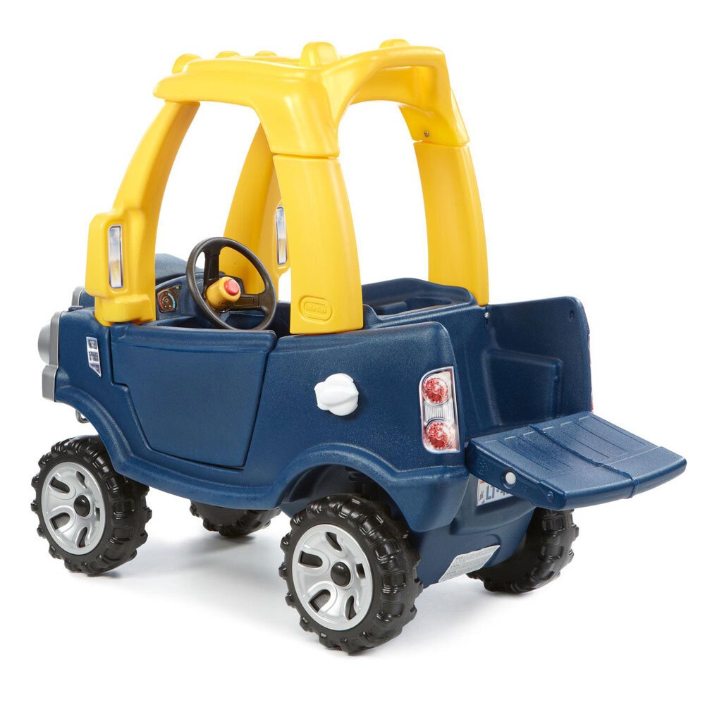 little tikes car blue and yellow