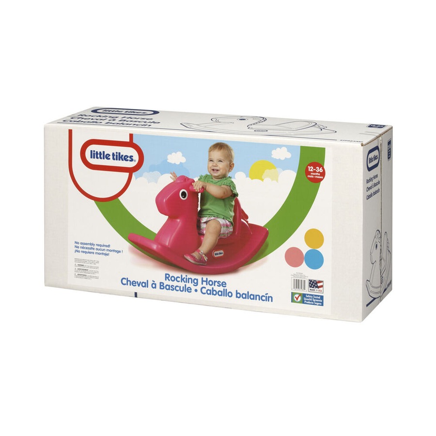 Little Tikes Rocking Horse Kids/Children Fun Play Ride-On Toy Magenta 1-3y+