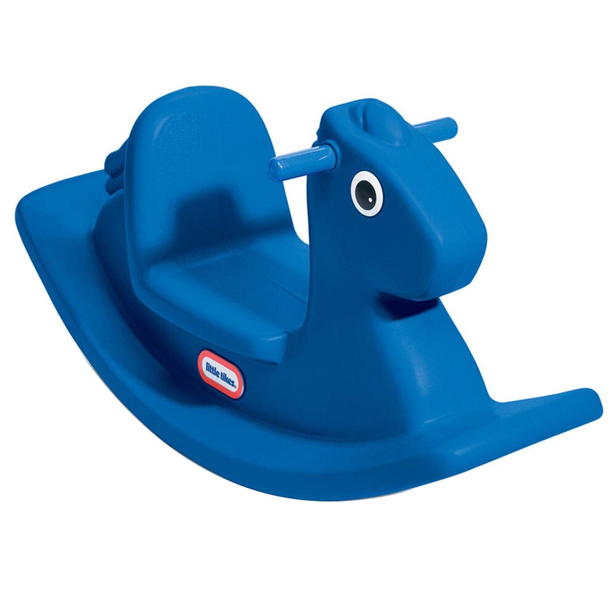 Little Tikes Rocking Horse/Pony Kids/Toddler Children Ride On Toy 12m-3y Blue