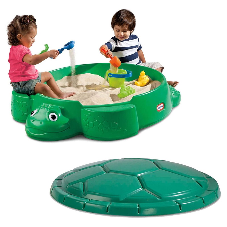 Little Tikes Turtle Sandbox Kids/Children Outdoor Play Sandpit Sensory Toy 1+