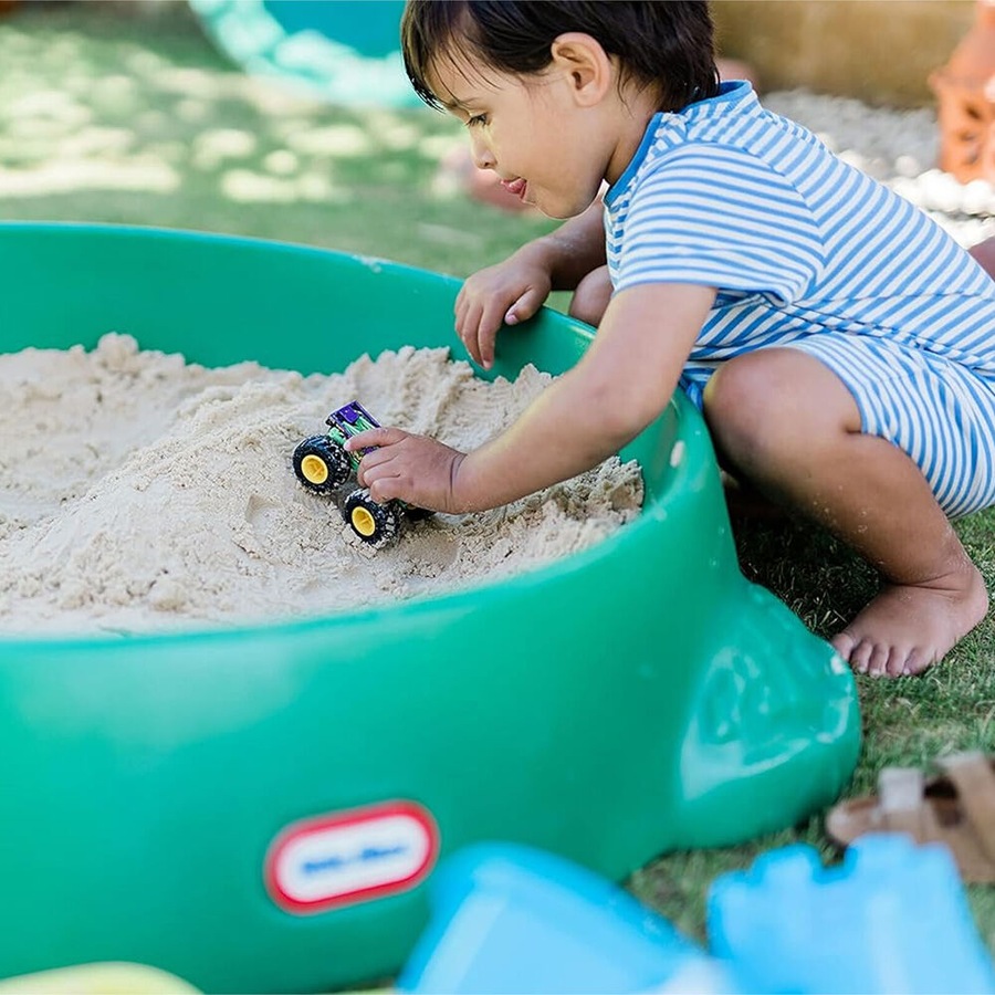 Little Tikes Turtle Sandbox Kids/Children Outdoor Play Sandpit Sensory Toy 1+