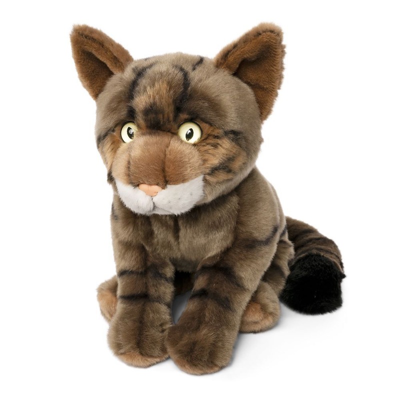 Buy Living Nature 29cm Scottish Wildcat Stuffed Animal Plush Kids