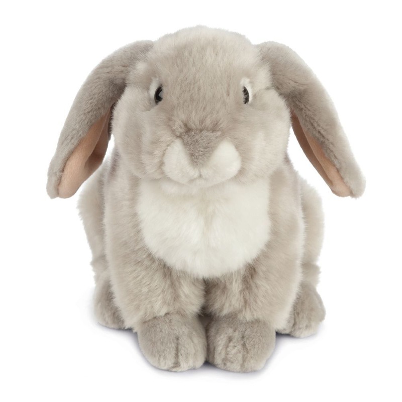 Buy Living Nature French Lop Eared 26.5cm Rabbit Animal Plush Kids Soft