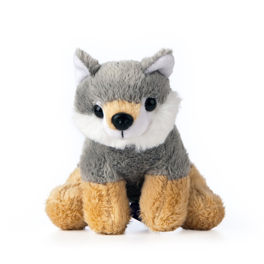 Living Nature SMOLS 15cm Wolf Soft Animal Plush Stuffed Doll Toys Children 0m+