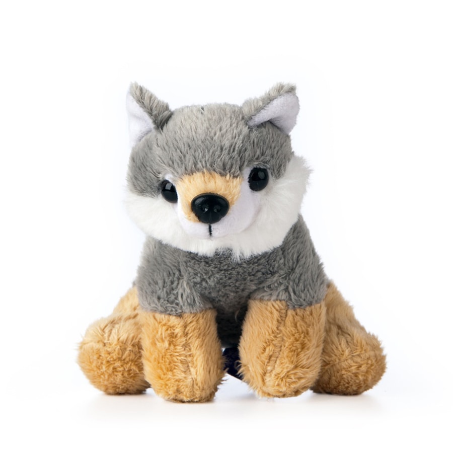 Living Nature SMOLS 15cm Wolf Soft Animal Plush Stuffed Doll Toys Children 0m+