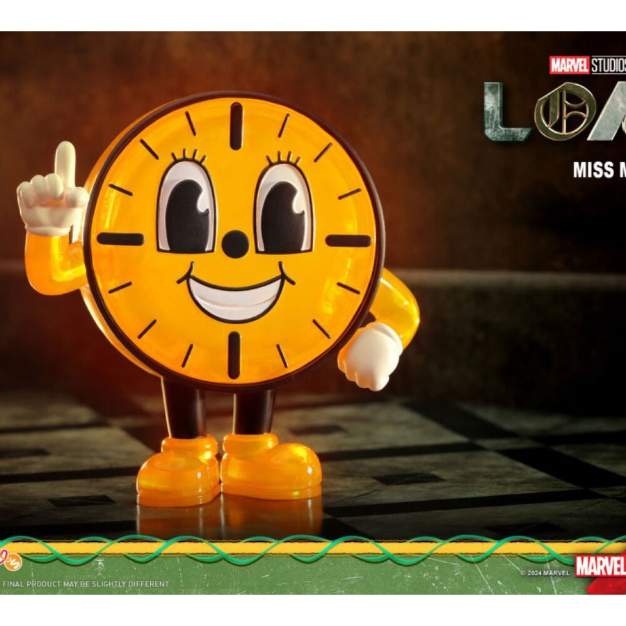 Loki TV Miss Minute Cosbaby 8.5cm Action Figure Collectible Statue Orange
