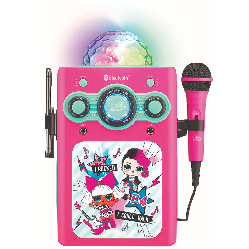 LED Light Disco Ball/Mic Kids Party 