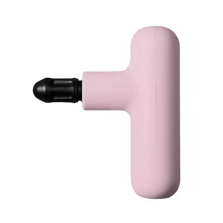 Lola Massage Gun 4 Heads Handheld Muscle Relief Percussion Massager Gun Pink