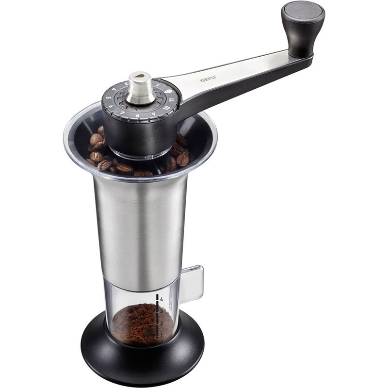 Buy Lorenzo GEFU Stainless Steel Manual Grinder Coffee Bean/Espresso