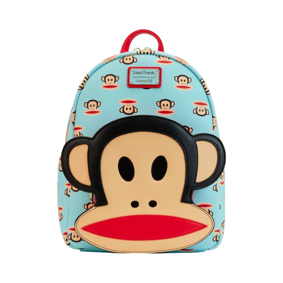 Paul Frank Julius Pocket Womens/Kids Mini Backpack Bag 9x10.5in