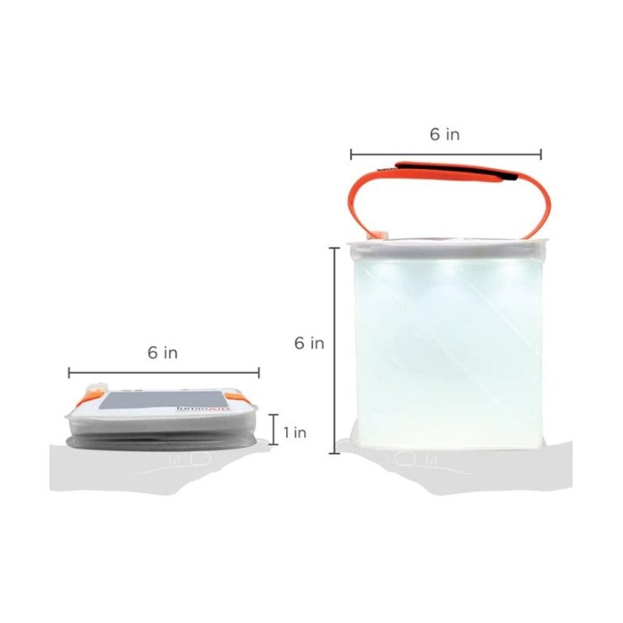 LuminAID PackLite Titan Inflatable Lantern Solar USB Rechargeable Phone Charger