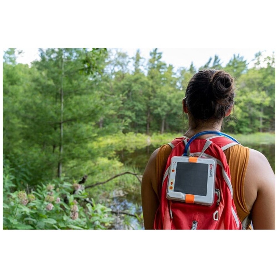 LuminAID PackLite Titan Inflatable Lantern Solar USB Rechargeable Phone Charger
