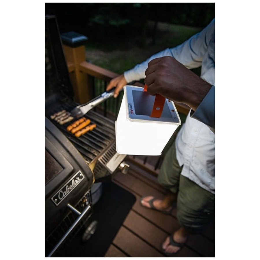 LuminAID PackLite Titan Inflatable Lantern Solar USB Rechargeable Phone Charger