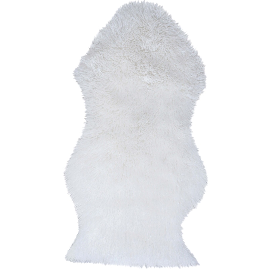 LVD Sheep Faux Fur Rug Soft Floor/Area Home/Room Interior Mat 120cm