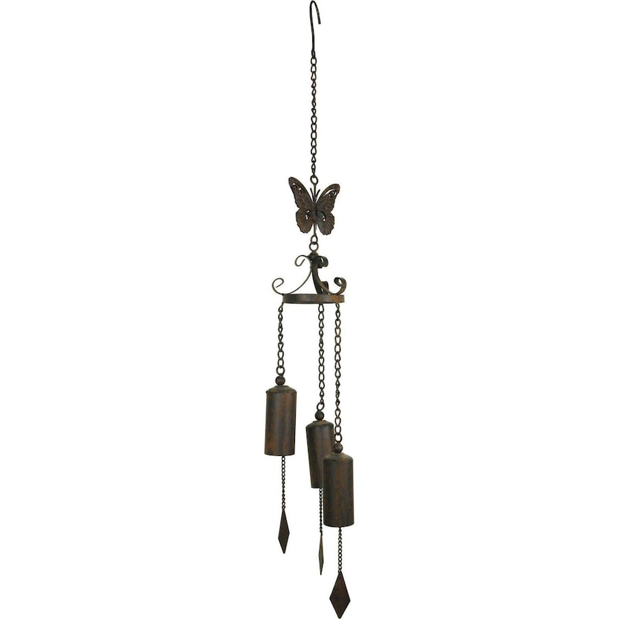 LVD Hanging Bell Metal Wind Chime Home/Garden Decor Ornament Butterfly Triple