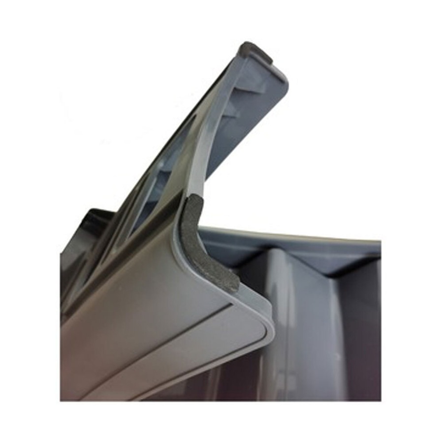 M-Pets 4-Steps 58x50cm Foldable Pet Steps Indoor Stairs/Portable Ladder Grey