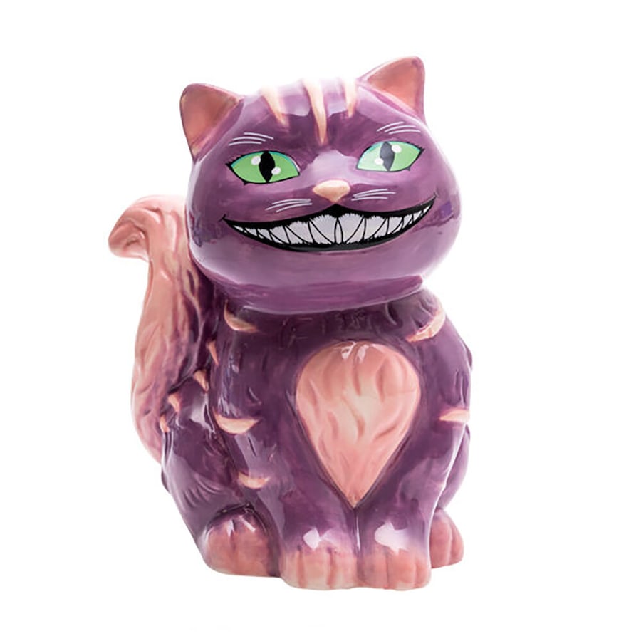 Mad Cat Money Bank Novelty Coin Saver Mad Funny Tabletop Decoration 15cm