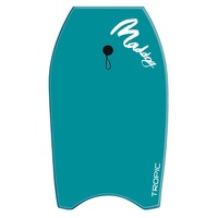 Maddog Peak Handled Grip Lightweight Bodyboard Water Sports/Beach Sky Green 41"