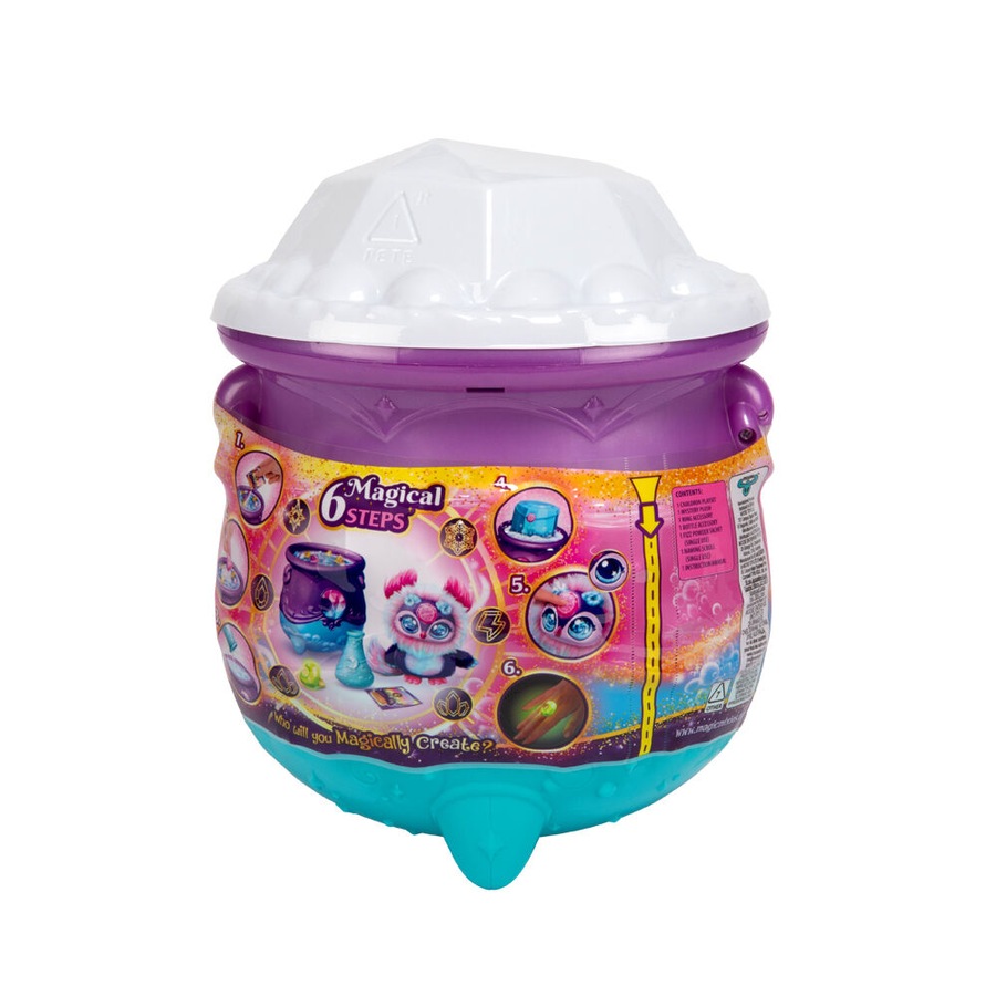 Magic Mixies S4 Magical Gem Surprise Plush Cauldron Kids Toy Assorted 5y+