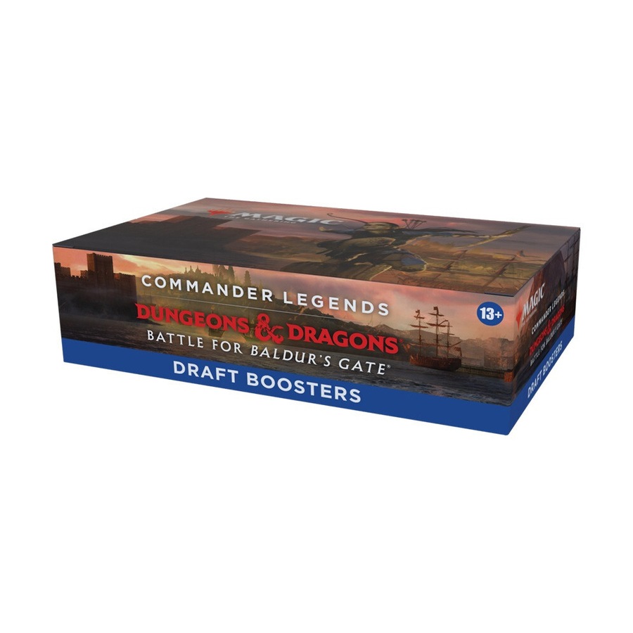 Magic the Gathering Commander Legends Baldurs Battle Gate Set 24 Boosters 13y+
