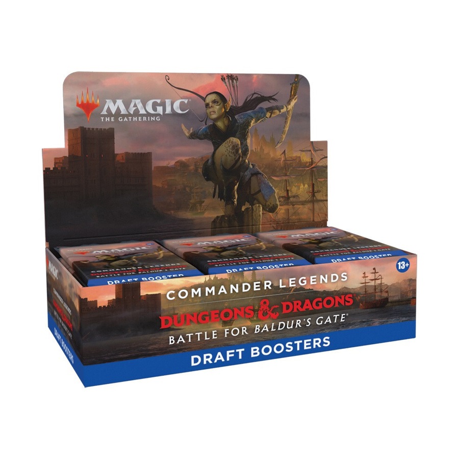 Magic the Gathering Commander Legends Baldurs Battle Gate Set 24 Boosters 13y+