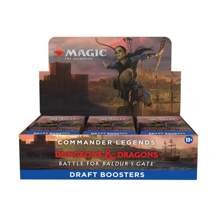 Magic the Gathering Commander Legends Baldurs Battle Gate Set 24 Boosters 13y+