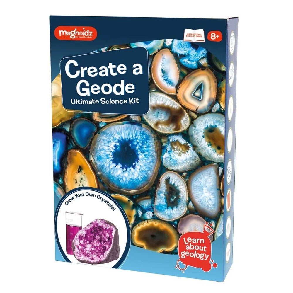 Magnoidz Create A Geode Kit Science Educational DIY Crystal Kids/Child Toy 8y+