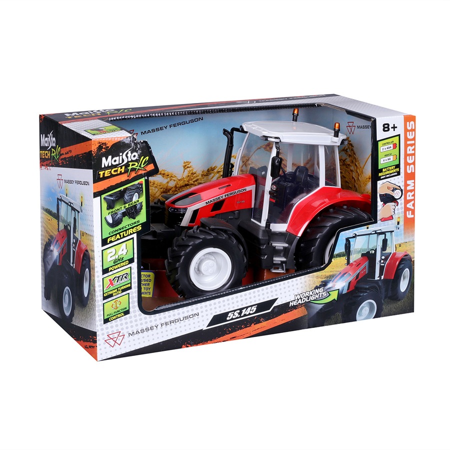 Maisto 1:16 Massey Ferguson 8S Tractor 2.4 GHz Remote Control RC Car Toy 8y+