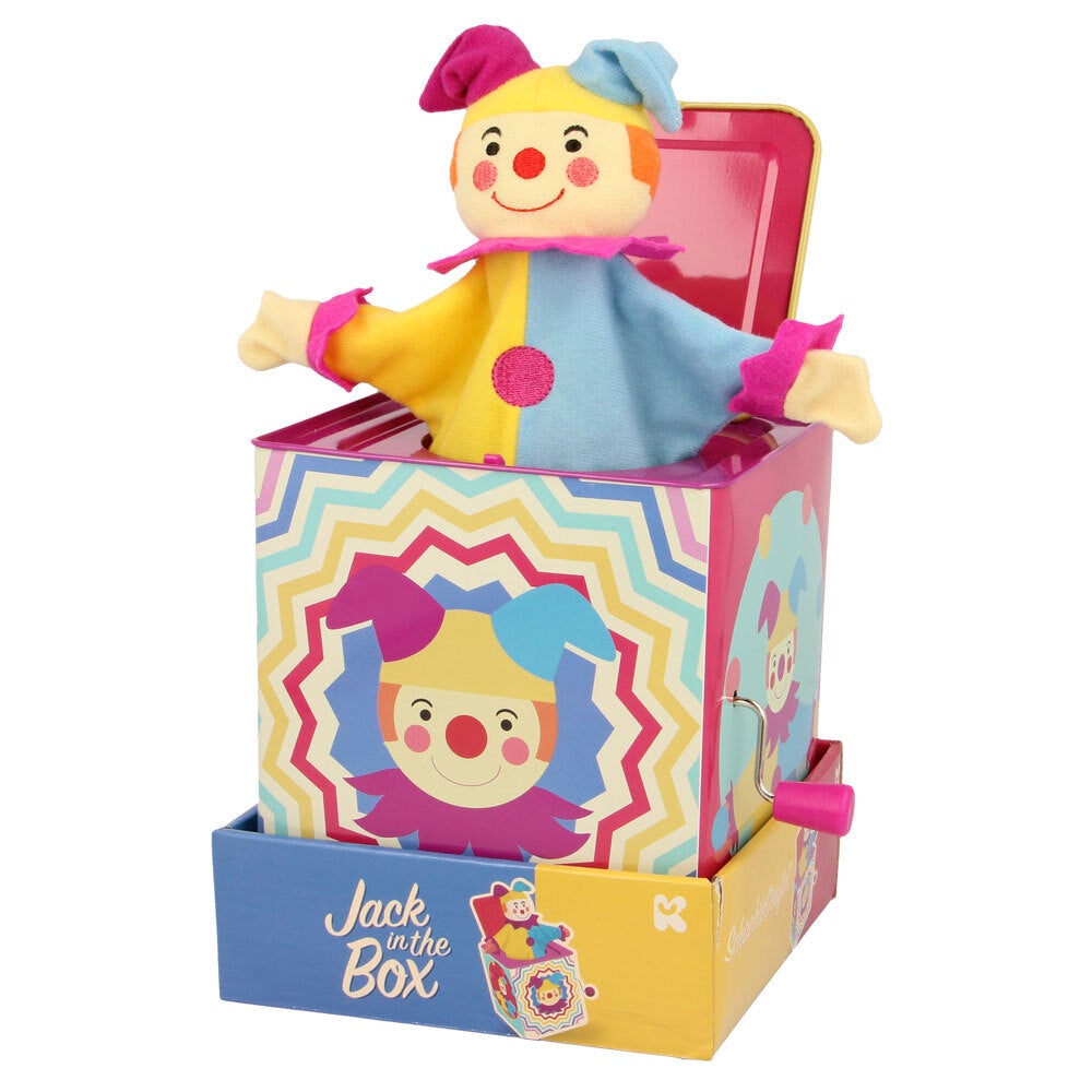 Majigg Jack in the Box Clown Figure Kids/Children Classic Musical Pop Up Toy 