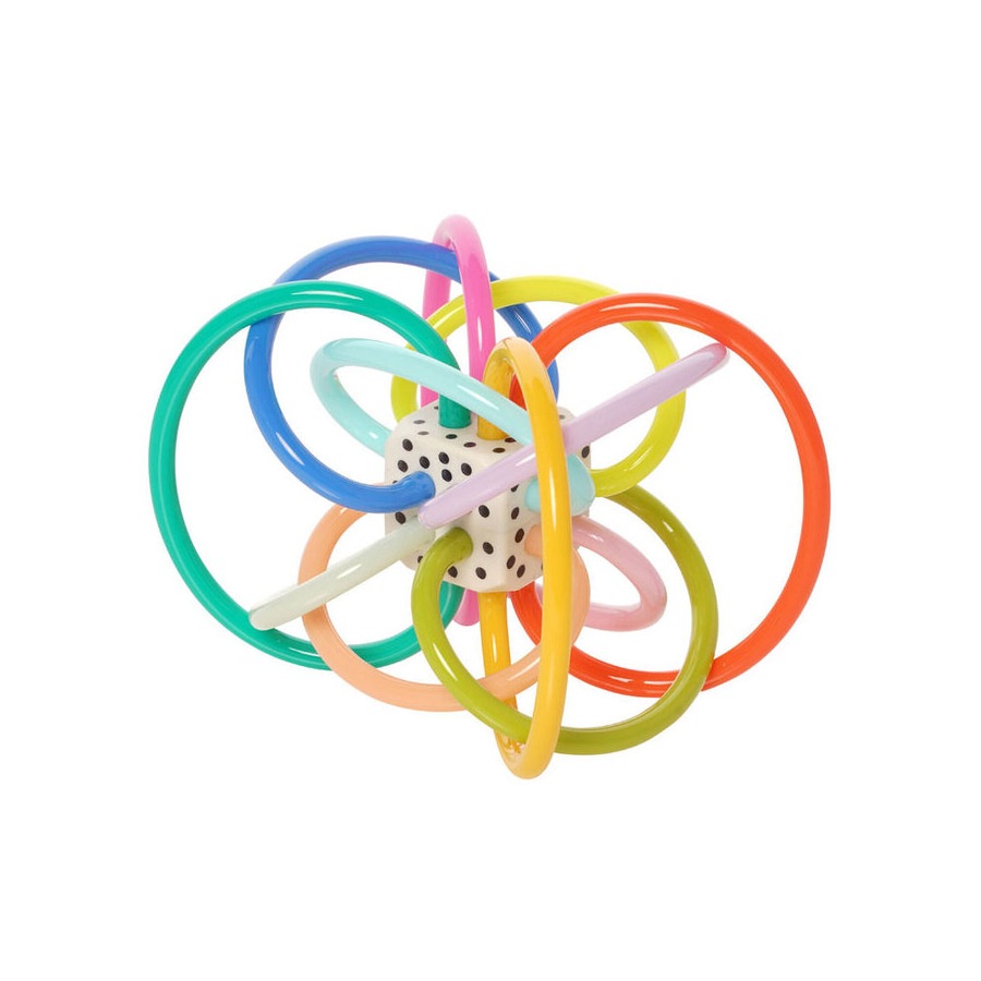 Manhattan Winkel Colorpop Rattle Teether Baby/Infant Sensory Play Toy 0m+
