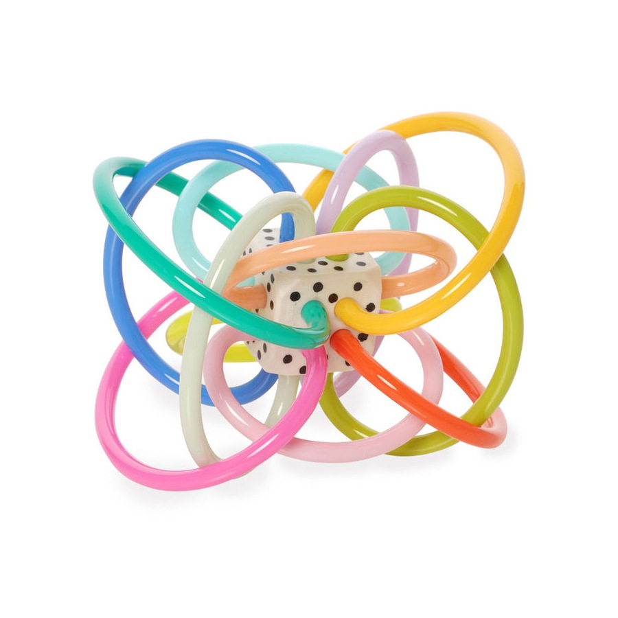 Manhattan Winkel Colorpop Rattle Teether Baby/Infant Sensory Play Toy 0m+
