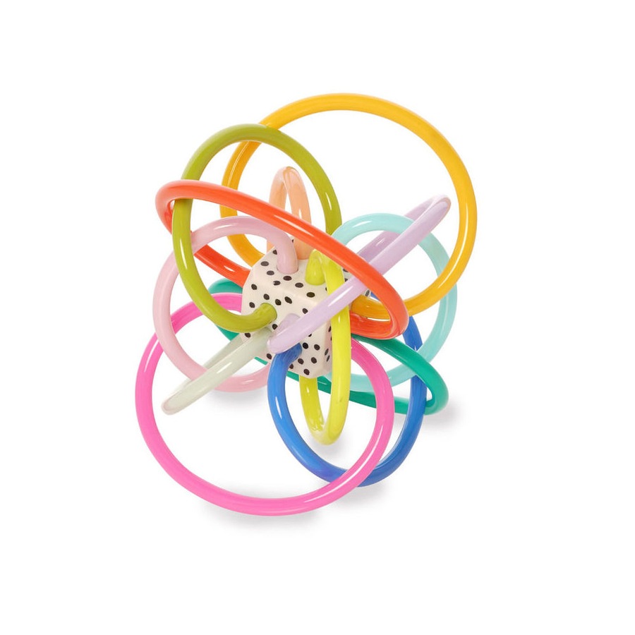 Manhattan Winkel Colorpop Rattle Teether Baby/Infant Sensory Play Toy 0m+