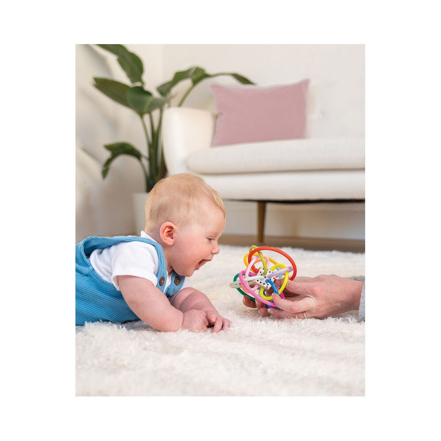 Manhattan Winkel Colorpop Rattle Teether Baby/Infant Sensory Play Toy 0m+