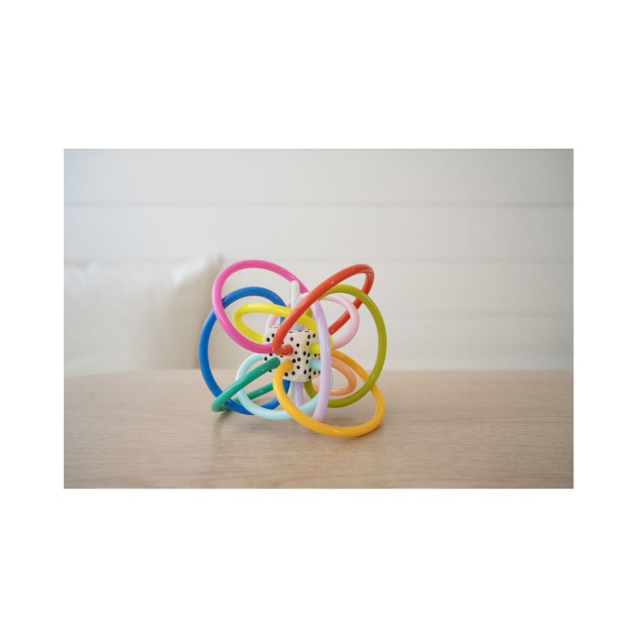 Manhattan Winkel Colorpop Rattle Teether Baby/Infant Sensory Play Toy 0m+