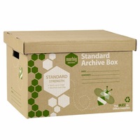 1Pack Marbig Standard Archive Documents/Files Storage Cardboard Box for Moving