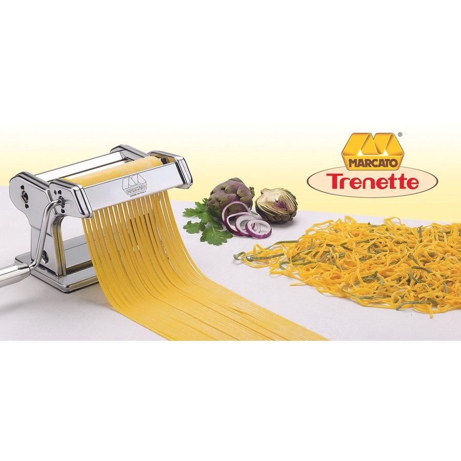 Marcato Trenette Cutter Accessories For Atlas 150 Pasta Machine Maker Silver