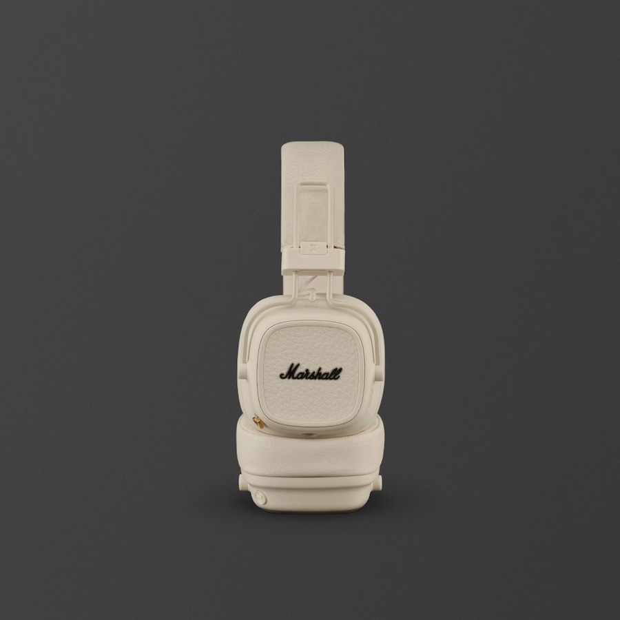 Marshall Major V Wireless Bluetooth Overear Headpones W/ 3.5mm Audio Cord Cream