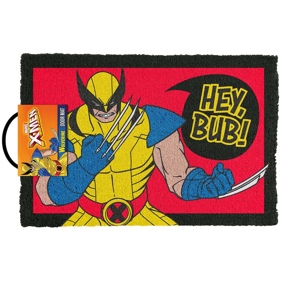 Marvel Comics Wolverine Hey Bub Doormat 40x60cm Home Durable Frontdoor Rug/Mat