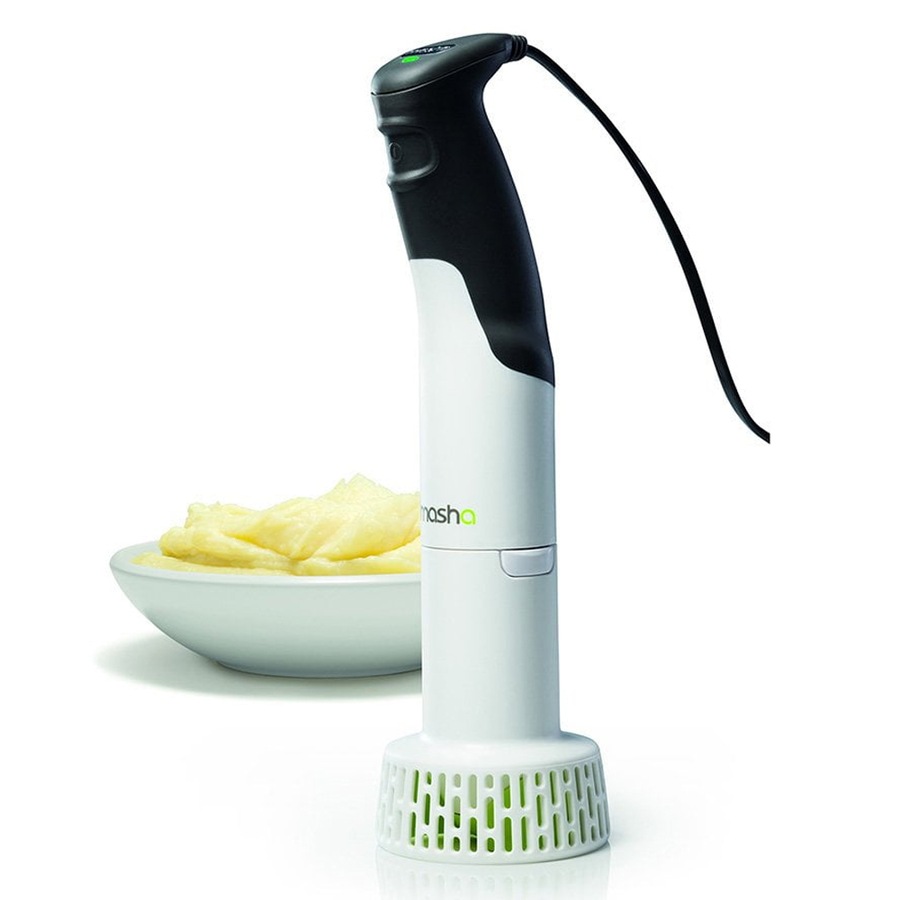 Masha Electric Vegetable/Potato Masher Handheld Blender Kitchen White