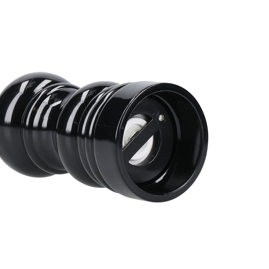 Mastercraft 12cm Classic Capstan Salt & Pepper Mill Kitchen Spice Grinder Black