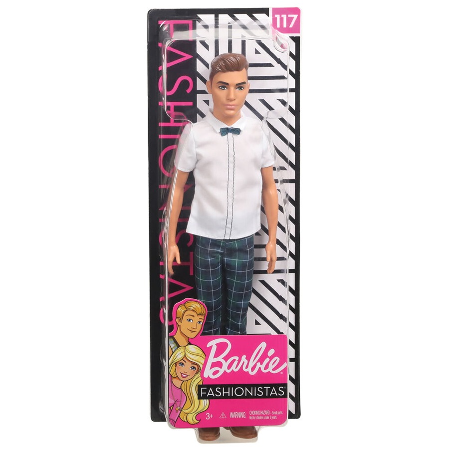 Mattel Barbie Fashionistas Modern Ken Male Dolls Figure 30cm Assorted 3y+