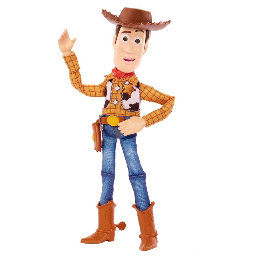 Mattel Disney Pixar Large Scale Action Figure Talking Doll Woody 31cm Kids 4y+