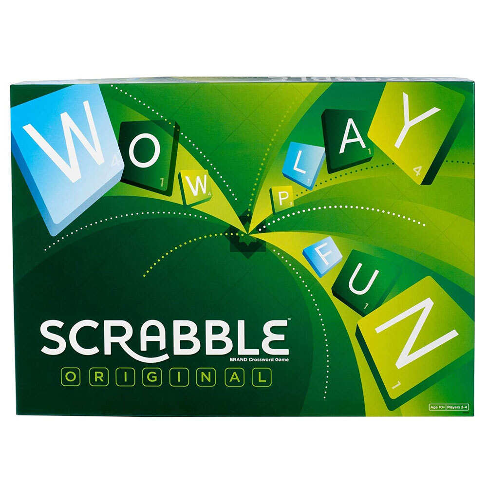 Buy Mattel Games Original Scrabble Board Game Kids/Adult Family ...