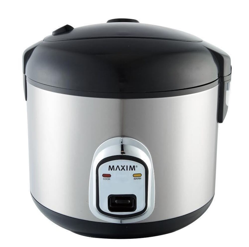 Maxim Kitchen Pro 1.8L 10 Cup Rice Cooker Steamer Healthy Cooking Non-Stick