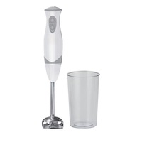 Maxim KitchenPro 200W Smoothies/Cocktail Stick/Handheld Blender w/ Beaker White